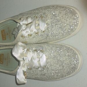 KEDS x Kate Spade Glitter Sneaker, Size  6.5